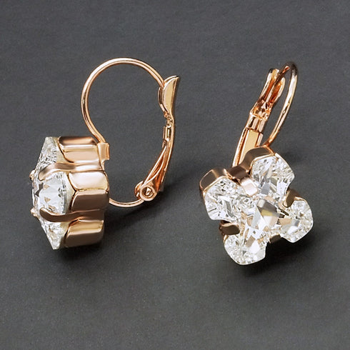 Auskari "Bizantijas Krusts" ar Swarovski™ kristāliem